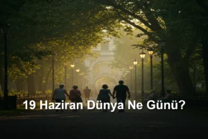 19 Haziran Dünya Ne Günü 19 Haziran Dünya Boş Boş Gezme Günü 